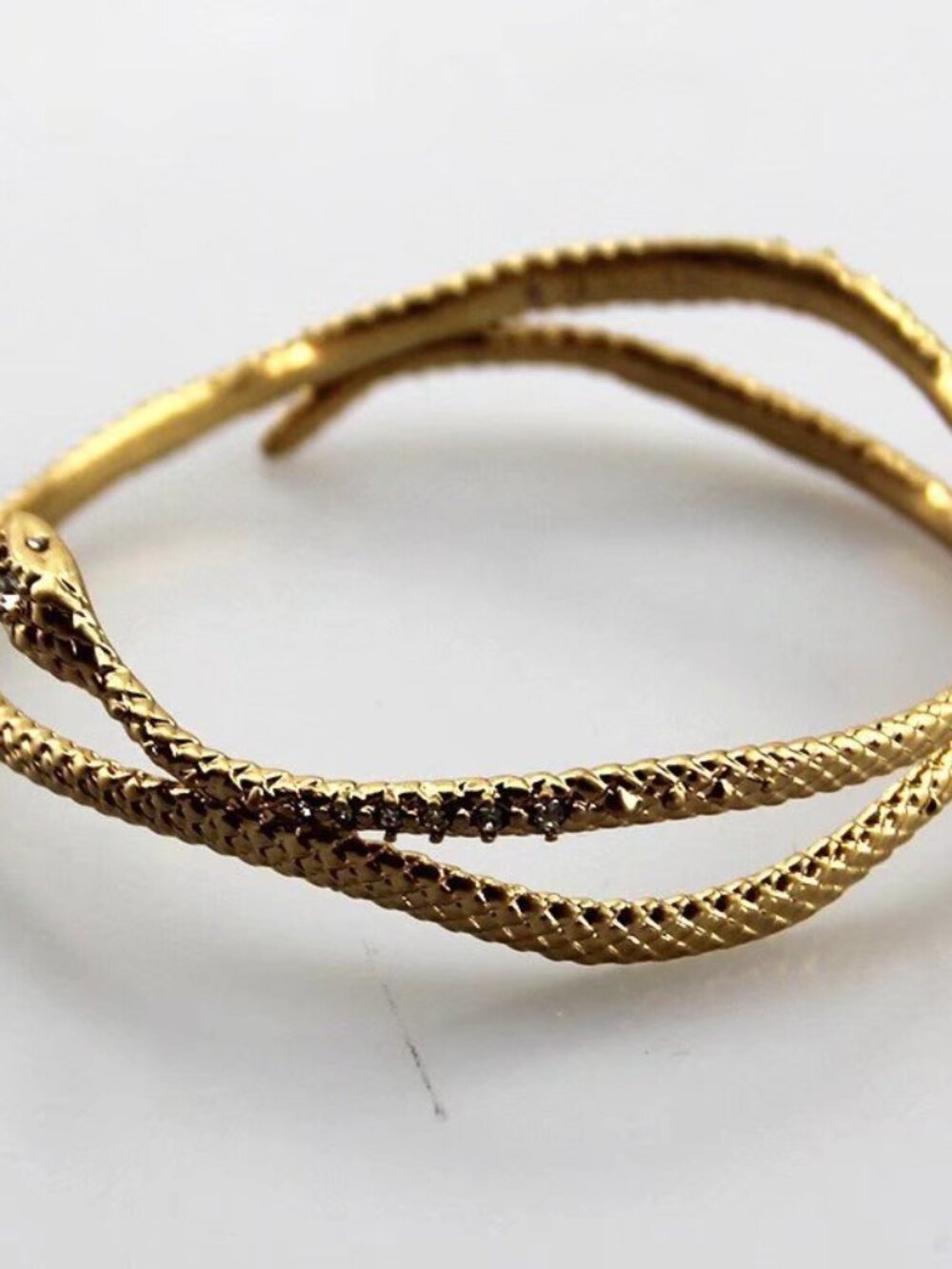 Kendra Scott Gold Snake Wrap Bracelet